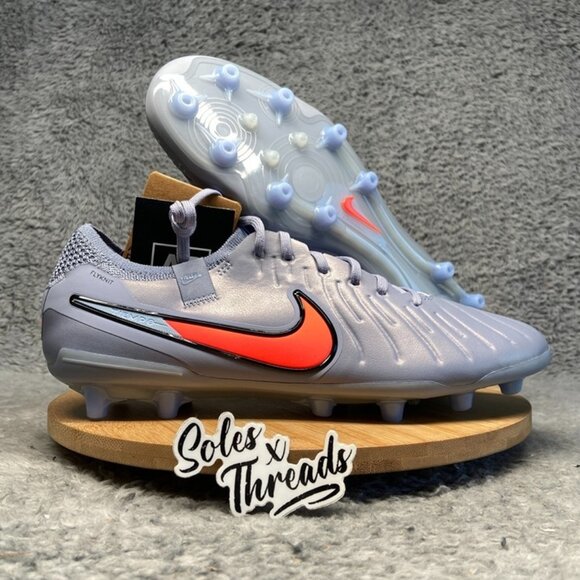 Nike Tiempo Legend 10 Elite AG-Pro Soccer SZ 10 Men Blue Eclipse DV4330-402 - Picture 1 of 7